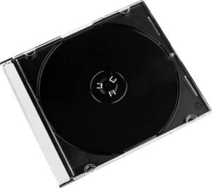 CD Box Slim Μαύρο