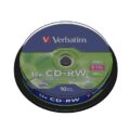 Cd Rw Verbatim 8 12x 10 Pack