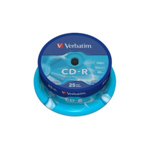 CD VERBATIM (25 PACK) 52x CAKEBOX