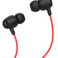 Celebrat earphones Fly-1 με μικρόφωνο 10mm 3.5mm 1.2m κόκκινα