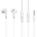 Celebrat Earphones Με Μικρόφωνο G27 3.5mm Σύνδεση Φ14mm 1.2m Λευκό