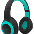 Celebrat headphones με μικρόφωνο bluetooth 40mm μαύρο-μπλε