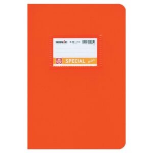 Color Τετράδιο Πορτοκαλί Ριγέ 17x25 50φ.