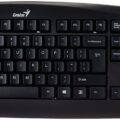 Combo Genius USB Keyboard & Mouse Set Black