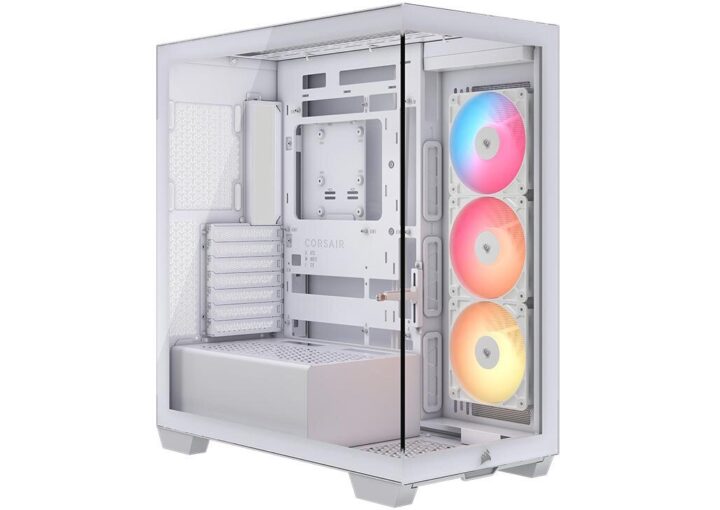Corsair 3500X RS-R ARGB Windowed Mid-Tower Case Tempered Glass - White