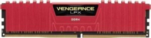 Corsair Desktop Ram Vengeance 8GB 2400MHz DDR4 Red