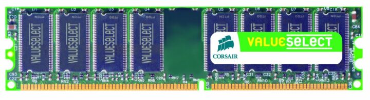 Corsair RAM 1 GB PC2 4200 533MHz 240 pin DDR2 Vs1Gb533D2