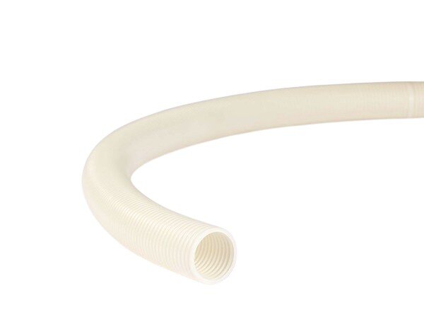 Courbi Combo Σωλήνας Σπιράλ Φ13.5 Λευκός Ελαφρού Τύπου 320Ν 50m