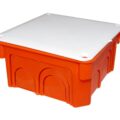 Courbi Courbox Κουτί Διακλάδωσης 7.5x7.5 Τετράγωνο Πλήρες