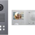 Ctc Video Door Kit - S02C Armonia Με Cmir 220 & Press Button - Silver