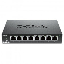D-LINK 8-Port Fast Ethernet Unmanaged Desktop Switch