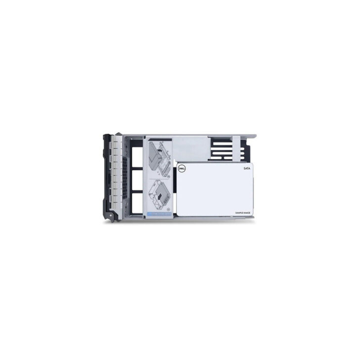 Dell HD 480GB SSD Sata Read Intensive 6Gbps 512e 2.5in with 3.5" HYB CARR 1 DWPD