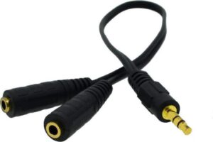 Delock Ανταπ. 2x 3.5mm 3-pin Σε 3.5mm Jack Βυσμα