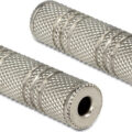 Delock Αντάπτορας από 3.5mm σε 3.5mm Μεταλλικός Ασημί / 65547