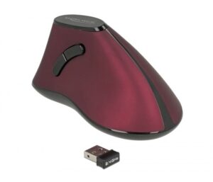 DELOCK εργονομικό vertical mouse Οπτικό ασύρματο 5 buttons
