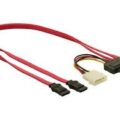 Delock Καλώδιο SAS SFF-8482 29pin σε 2x SATA 7pin 50cm