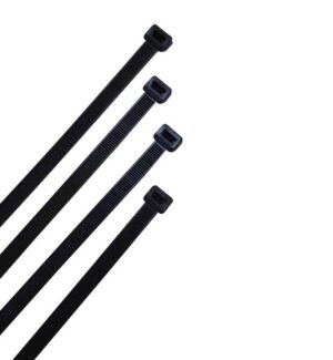 Δεματικά Καλωδίων 3x80mm Μύρο SZS-3X80/BLACK