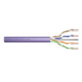 Digitus Καλώδιο Δικτύου Ethernet Μονόκλωνο Χωρίς Ακροδέκτες U/UTP Cat.6 100m Μωβ