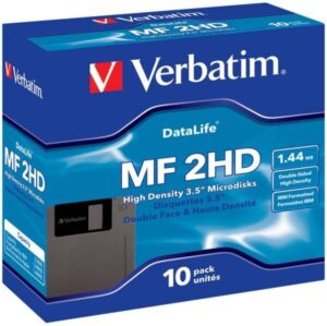 Δισκέτες Floppy Disk 1,44MB Verbatim Φορμαρισμένες (10 τεμ.)