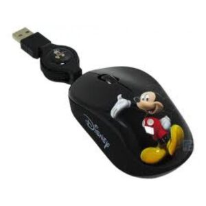 Disney Mm204 Mickey Mini Optical Mouse Usb Black