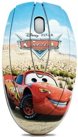 Disney Mo111 Mouse Optical Cars Light McQueen Usb
