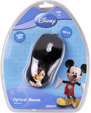 Disney Mo153 Mickey Retro Optical Mouse Usb
