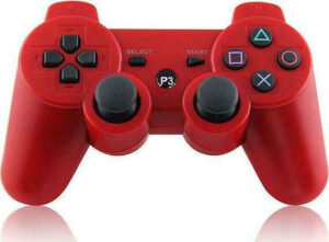 Doubleshock Ασύρματο Χειριστήριο για PS3, Κόκκινο