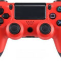 Doubleshock Ασύρματο Χειριστήριο για PS4, Κόκκινο / Μαύρο