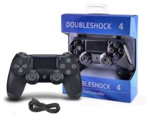 Doubleshock Ασύρματο Χειριστήριο για PS4, Μαύρο