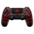 Doubleshock Ασύρματο Χειριστήριο για PS4 Spiderman Black
