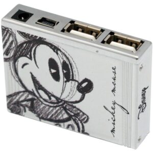 Dsy H70 Mickey Aluminio Hub Usb2.0 4X1