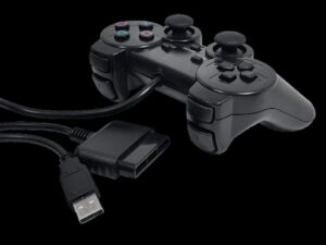 Dual Shock Joystick For Pc/Ps2/Ps3/Usb+P706