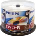 DVD-R 16x Philips 4,7GB Cake x50