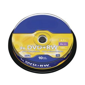 Dvd-Rw Disk 4X 4.7Gb Cake Box 10 Τεμ Ino
