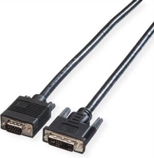 DVI Cable to VGA 1.8m Roline