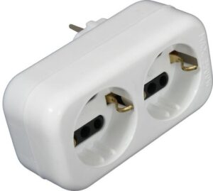 EL-Adaptor 60 Ταφ με 2 Υποδοχές
