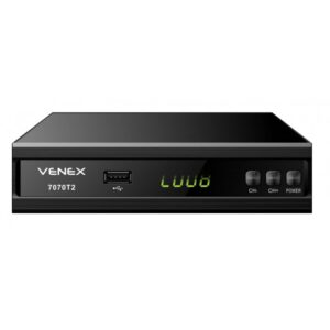 Επίγειος Ψηφιακός Δέκτης DVB-T2 MPEG-4 Venex 7070T2 High Defination