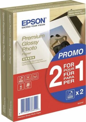 Epson Promo 2xS042157 A6 Photo Paper