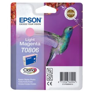 Epson T080640 Photo R265 Ink Light Magenta