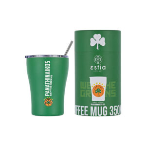 Estia Home Art Θερμός Coffee Mug Panathinaikos BC Edition 350ml