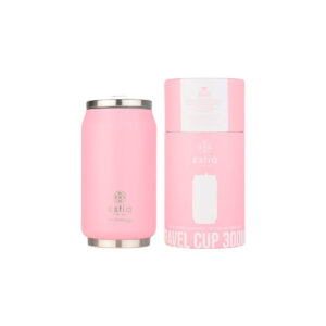 Estia Home Art Θερμός Travel Cup Save The Aegean 300ml Blossom Rose