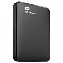 Eξωτερικός σκληρός δίσκος WD Elements 1TB Portable 2,5" BLACK