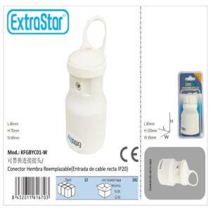 ExtraStar Ανταλλακτικό Φις Διπολικό Θηλυκό