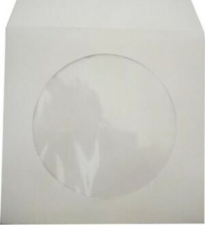 Φάκελος CD Λευκό 15,5x12,5 Αυτοκόλλητο (25άδα)