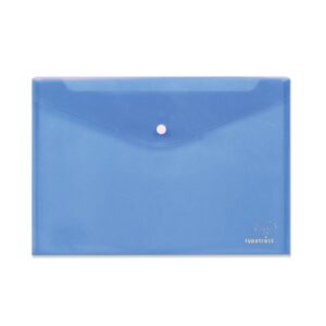 Φάκελος Κουμπί Α4 Blue Typotrast