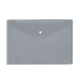 Φάκελος Κουμπί Α4 Grey Typotrast