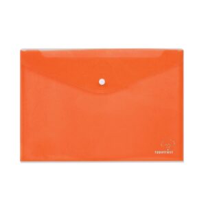 Φάκελος Κουμπί Α4 Orange Typotrast