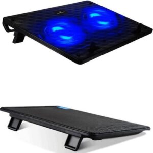 Fan Βάση Για Notebook 2xBearing Fans Μαύρη