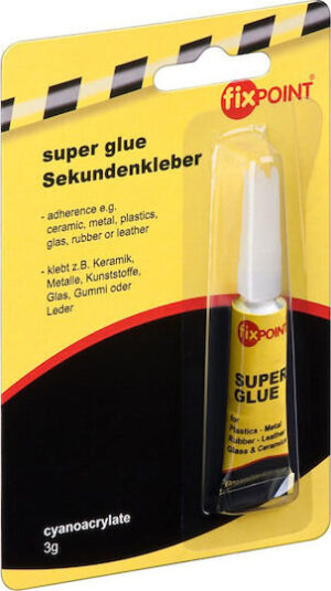 FixPoint Κόλλα Gel Στιγμής Super Glue Κυανοακρυλική 3gr