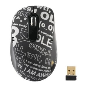 G Cube Black Chatroom 2 4ghz Wireless Optical Mouse